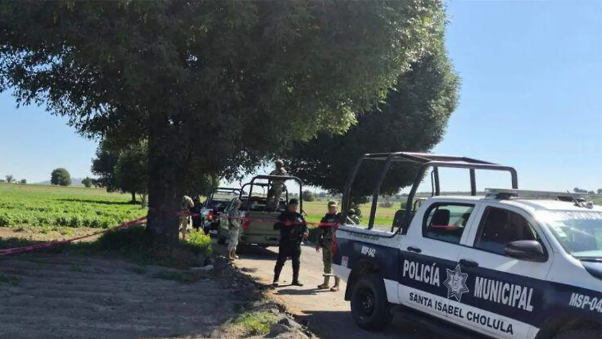 Elementos de seguridad municipal llevaron a cabo un operativo para detectar posibles datos sobre los hechos