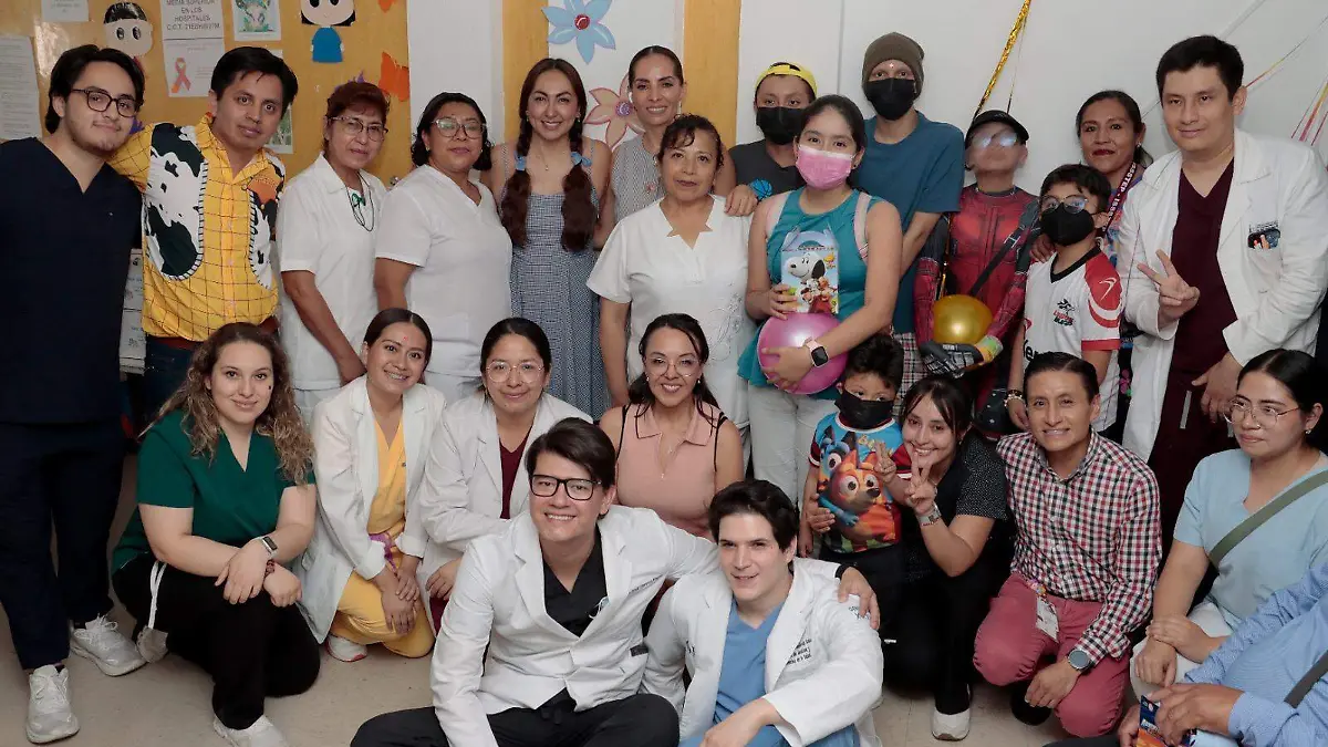 Cinco niños y una niña concluyeron tratamientos oncológicos en el ISSSTEP tras procesos de hasta cuatro años.