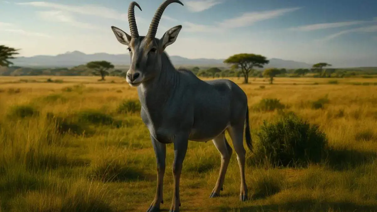 antilope azul