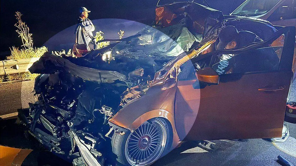 accidente en la autipista Atlixco- Puebla