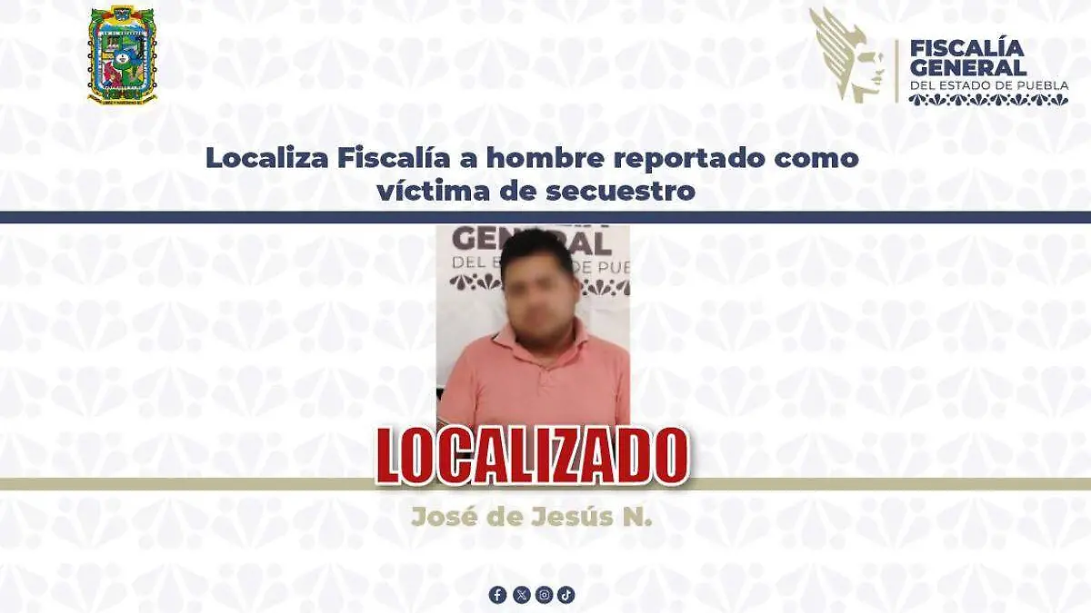 hombre presuntamente secuestrado es localizado