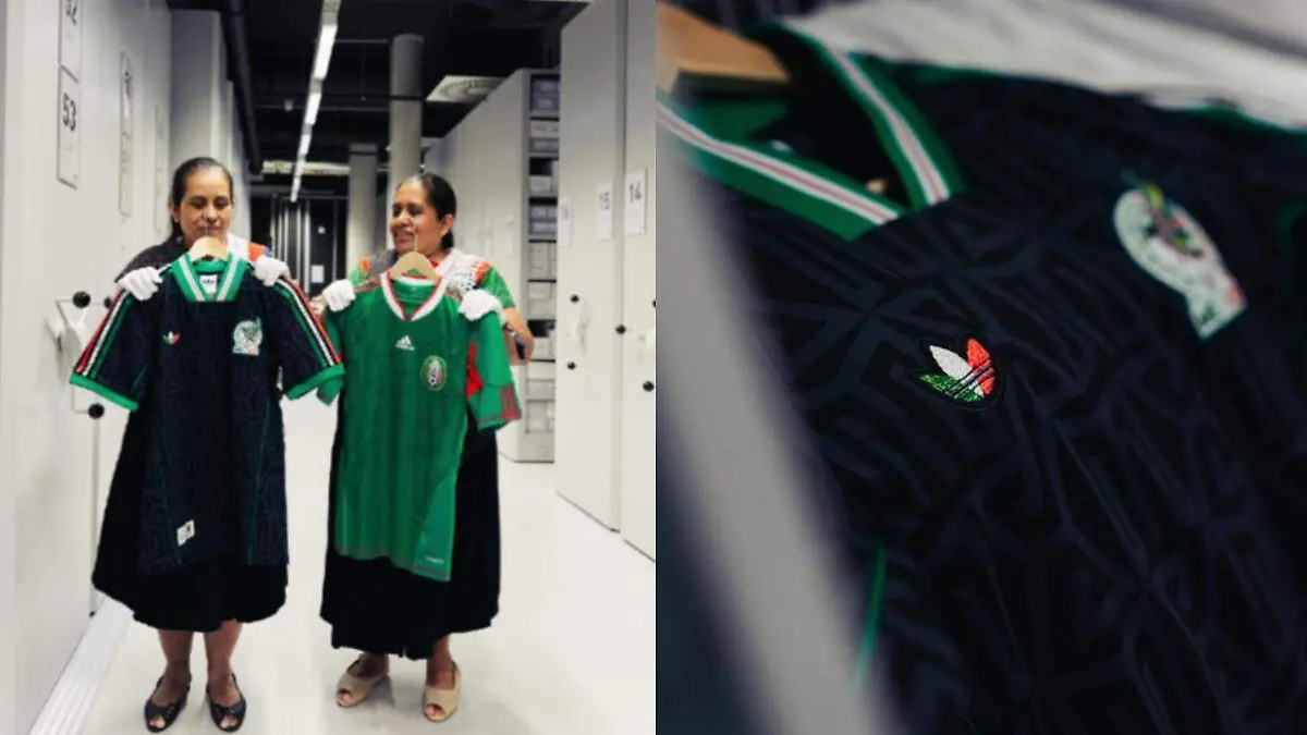 Jersey de la seleccion mexicana realizado por Adidas