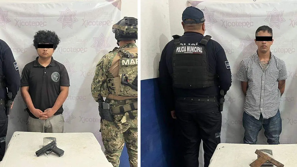 detenidos xicotepec