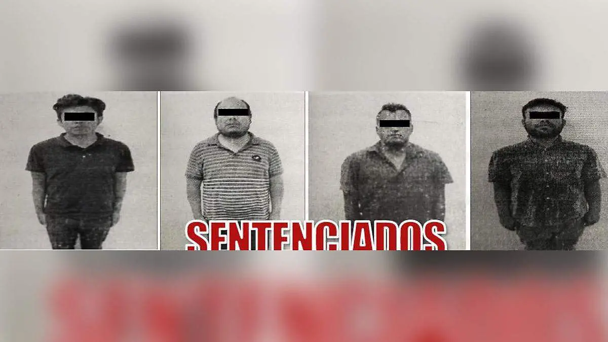 A los cuatro detenidos se les impuso una pena de un año y ocho meses de prisión