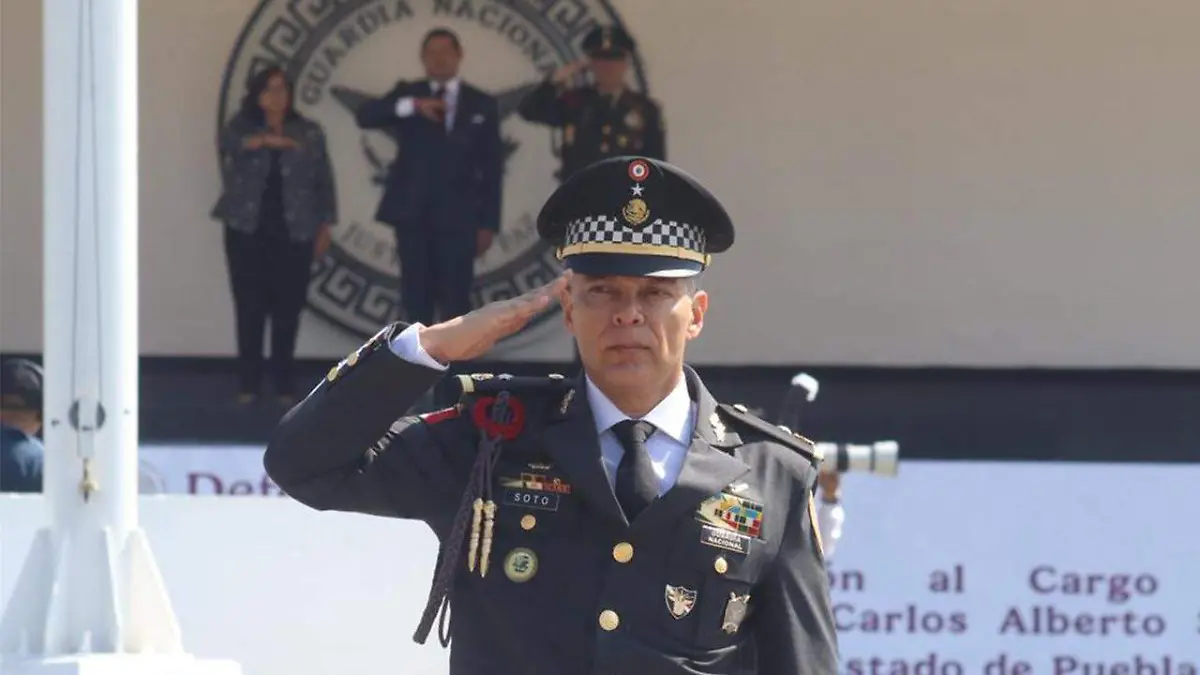 Soto Muerza es general brigadier de Guardia Nacional de Estado Mayor