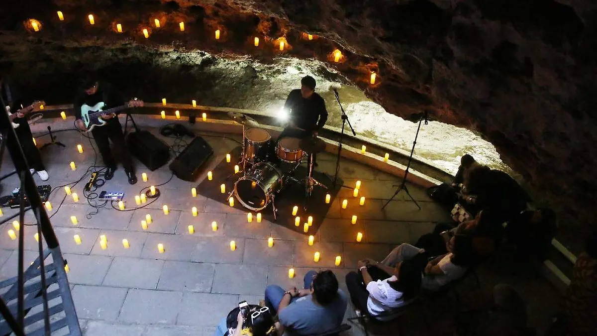 concierto en el volcan cuexcomate