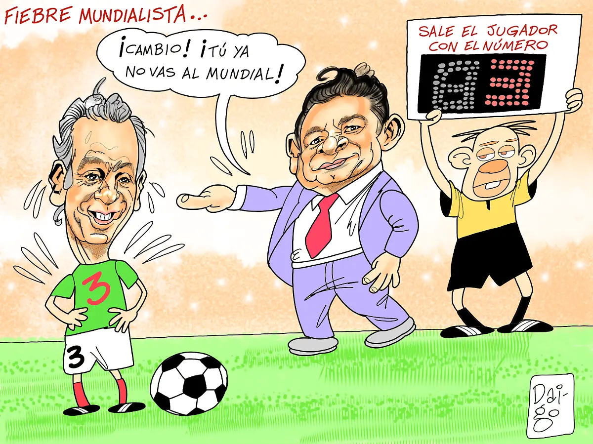 Fiebre mundialista...