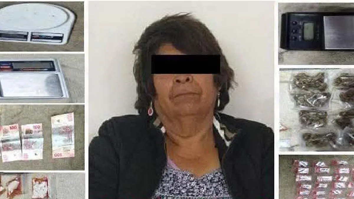 detenida drogas