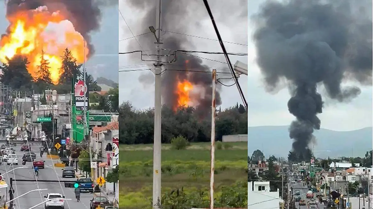 Explosión en Tepeaca
