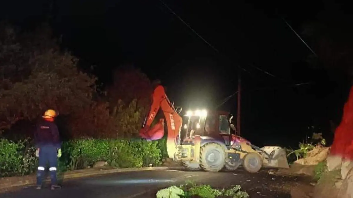 acciones de Protección Civil por las lluvias