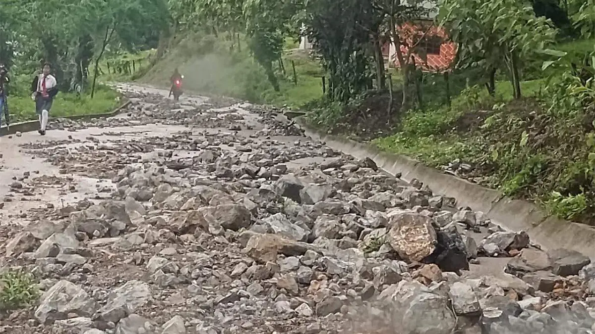 la lluvia continúa en distintas zonas de la Sierra Negr