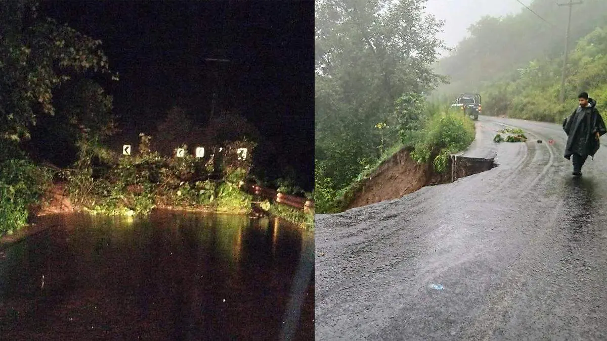 Tlacuilotepec y Zapotitlàn con afectaciones por lluvias 