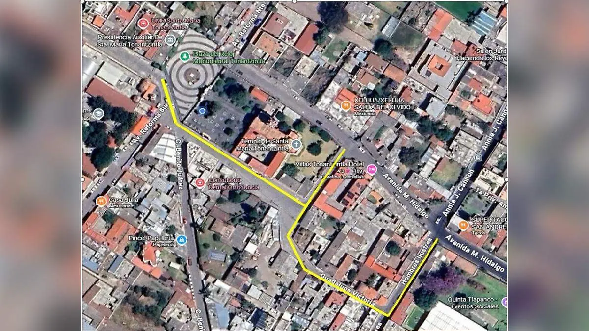 calles cerradas de tonantzintla 