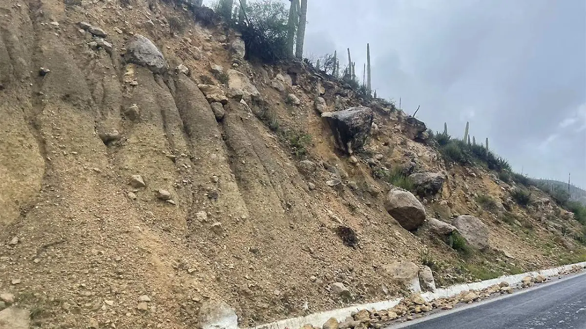 Las constantes lluvias han provocado afectaciones en aproximadamente 13 de los 25 kilómetros
