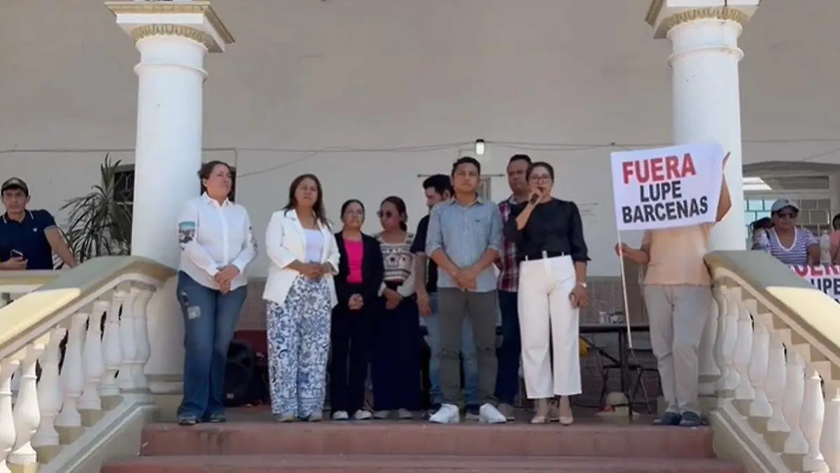 conflicto de guadalupe barcenas, regidores rechazan dialogar 