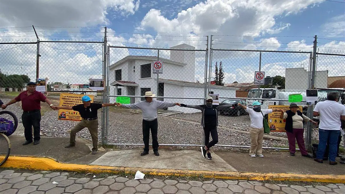 Indicaron que no van a permitir que se vulnere el espacio