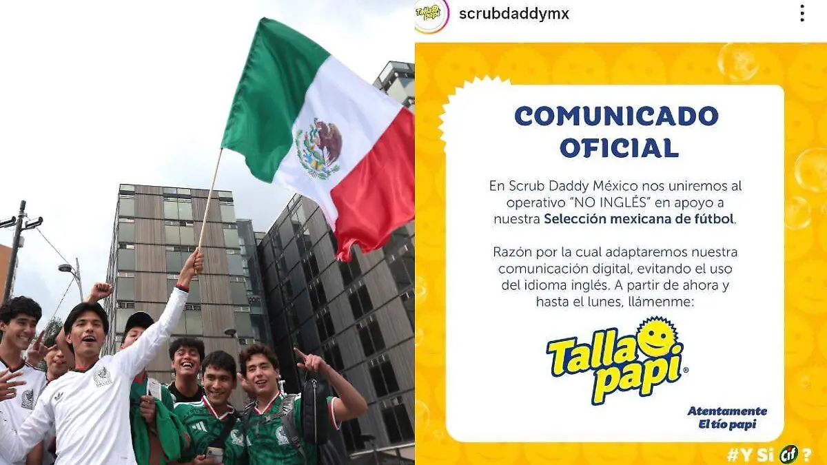 selección mexicana y scrubbdaddy