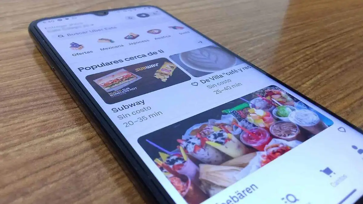 aplicaciones de comida