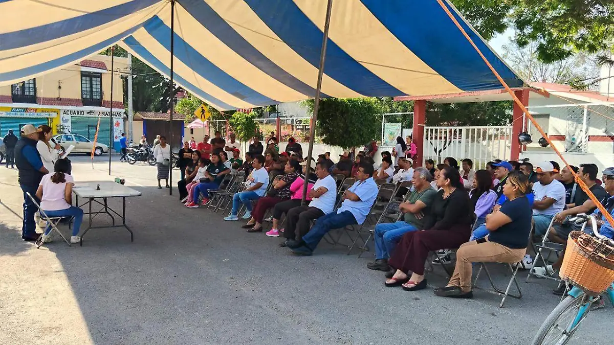 Conforme a los usos y costumbres de la comunidad, la cobranza del servicio de agua fue asignada a un Comité del Agua