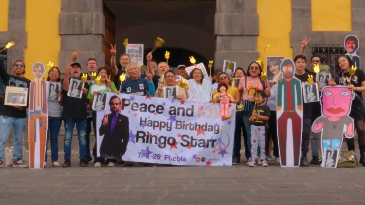 fans de Ringo Starr en el teatro principal