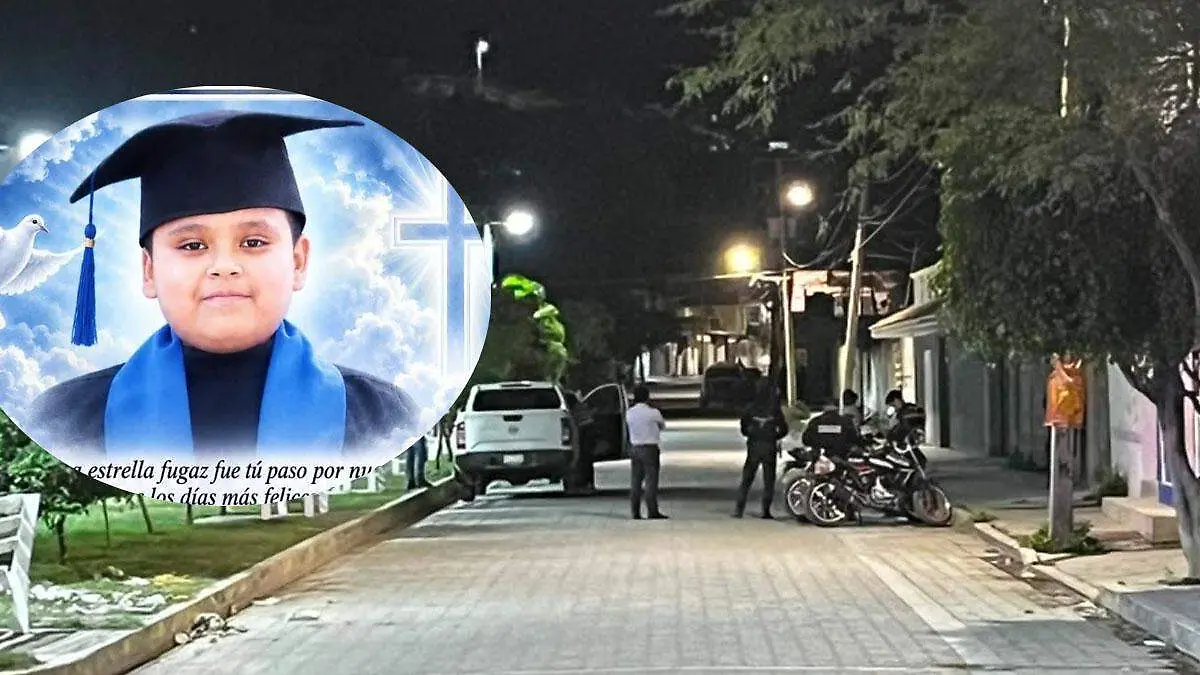 Axel Yair mueren por atragantamiento en Santiago Miahuatlan 