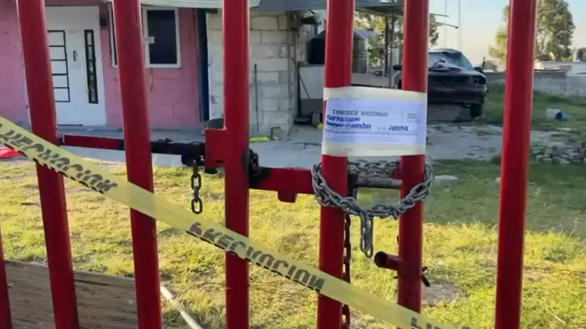 Los uniformados permanecieron en el sitio hasta el arribo de personal de la Fiscalía General del Estado (FGE) 