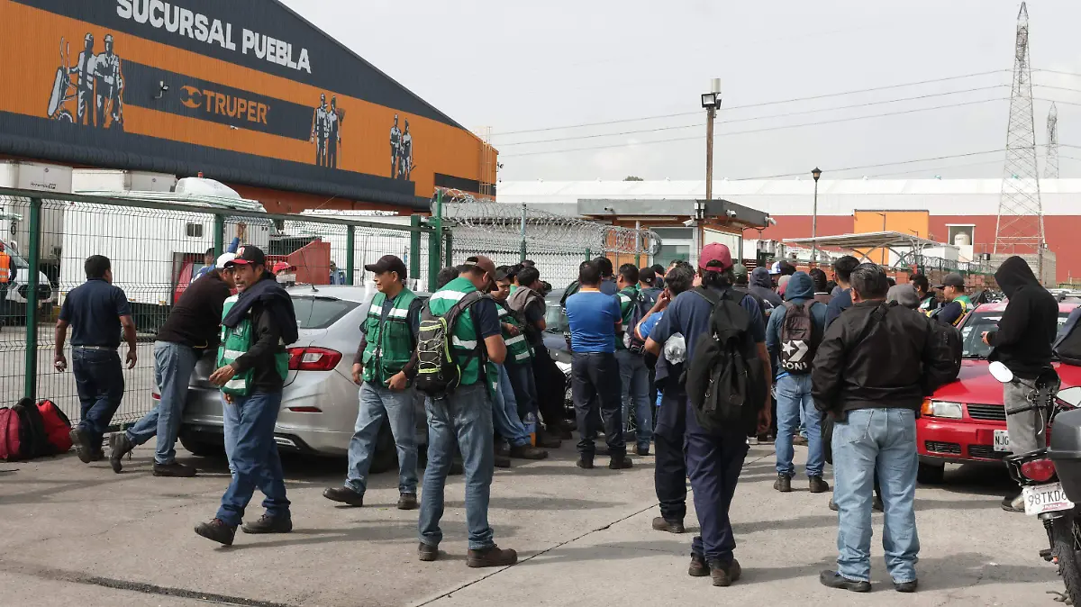 Manifestacion en Truper-1