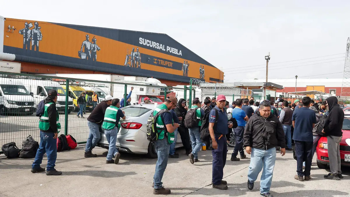 Manifestacion en Truper-1