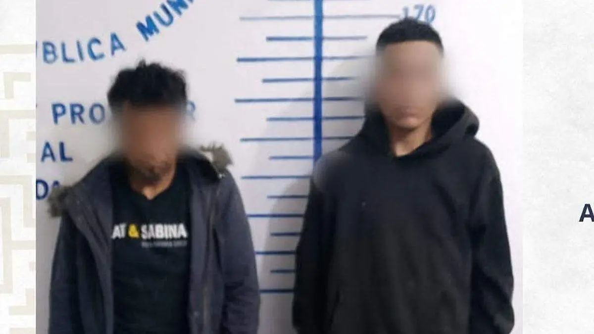 detenidos en Cholula 