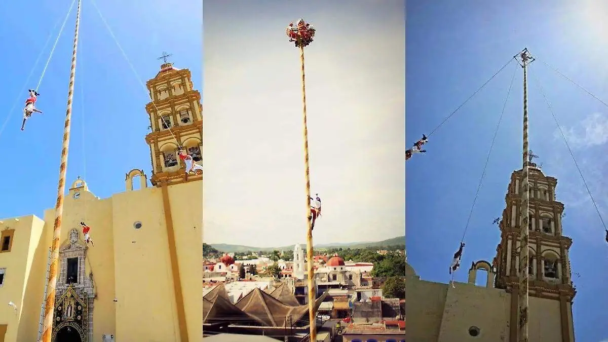 La llegada de los Voladores al municipio se remonta a la década de los ochenta
