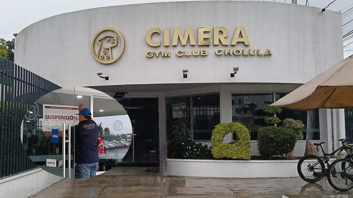 Clausuran gym club cimera en Cholula 