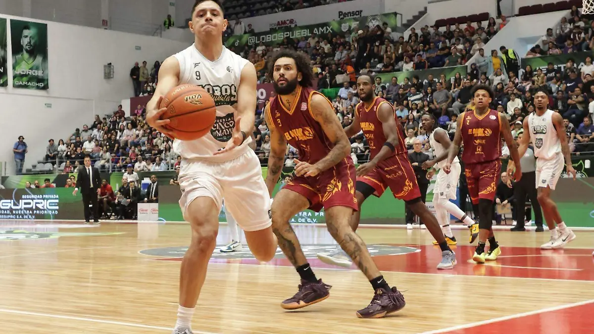 Iván Montano fuera de la actividad de Lobos Buap basquet