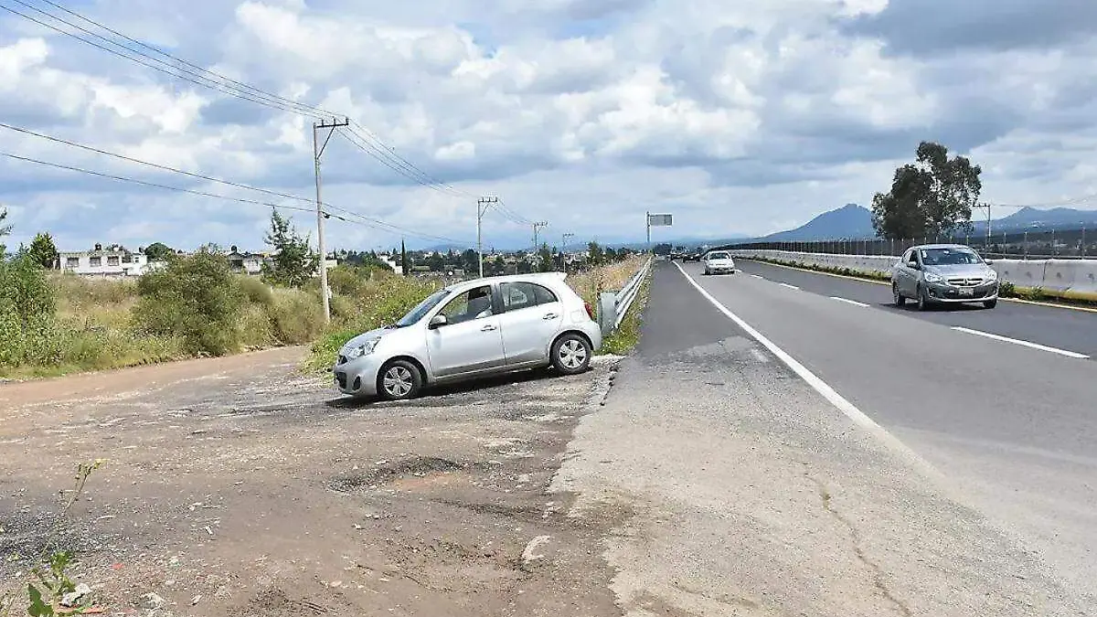 accesos irregulares en carreteras