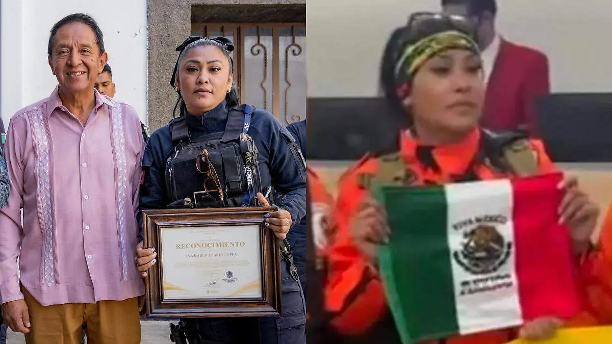 La integrante del cuerpo policial municipal de Tochimilco confirmó su participación en la misión