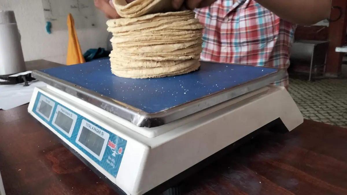Precio de la tortilla