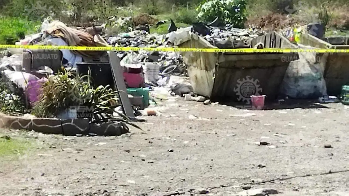 muerto en los contenedores 1