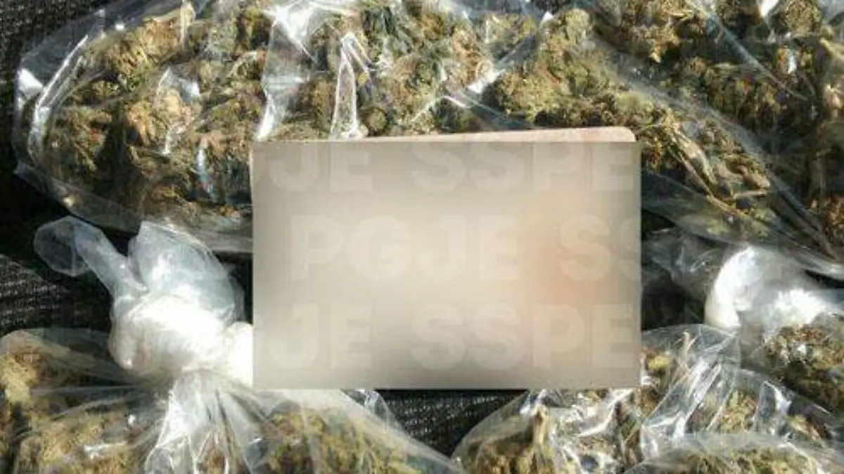 detenido con droga 