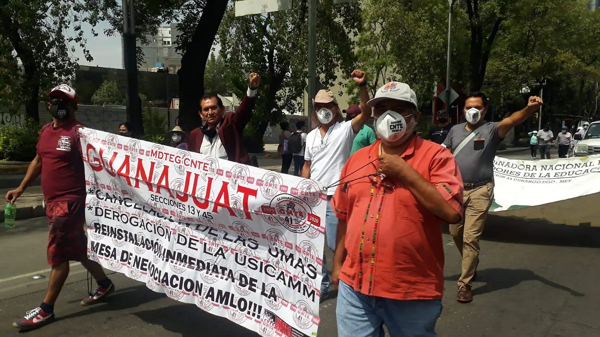 CONTINÚA CNTE EXIGENCIA PARA ESCLARECER CASO AYOTZINAPAN 1