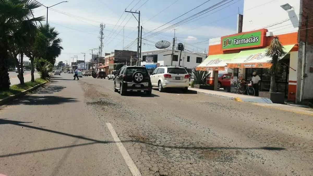 Dejaran calles llenas de baches 1