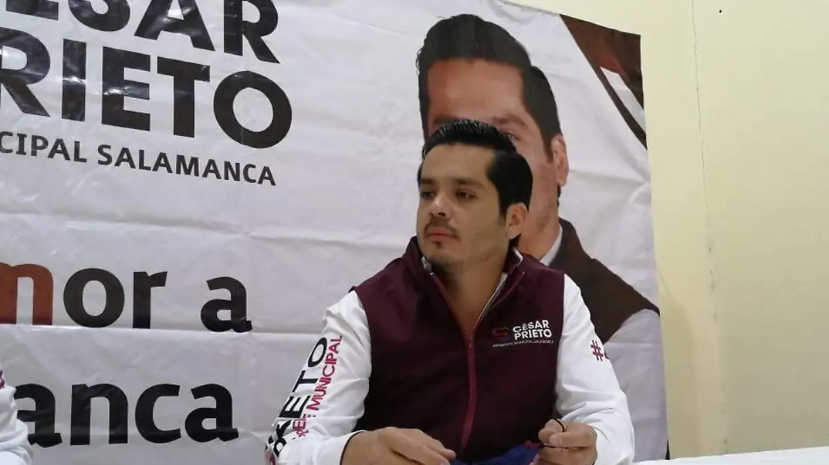Arranca campaña de Cesar Prieto 2