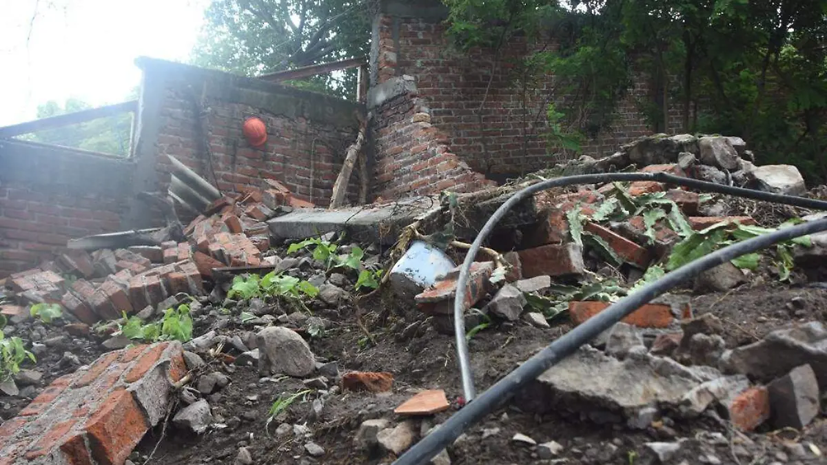 Intensa lluvia afecta a la zona norte del municipio.  1