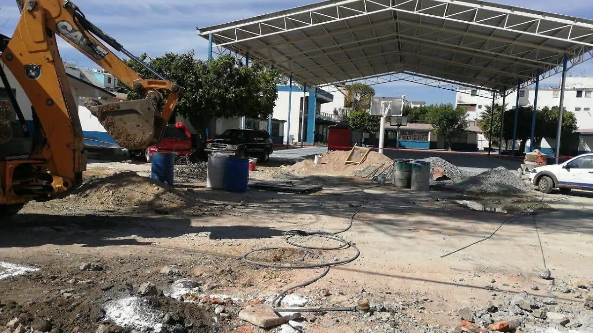 Comienzan obras de infraestructura Educativa 2