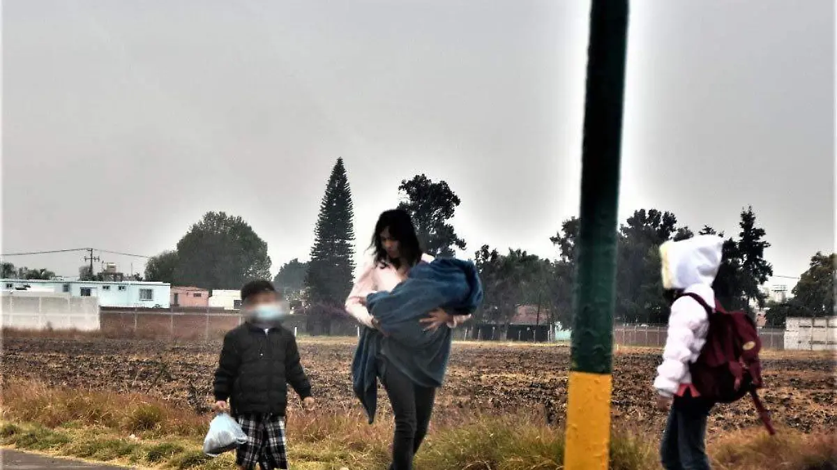 Frente frio ocasiona temperaturas de hasta 4 grados en  zonas serranas 2