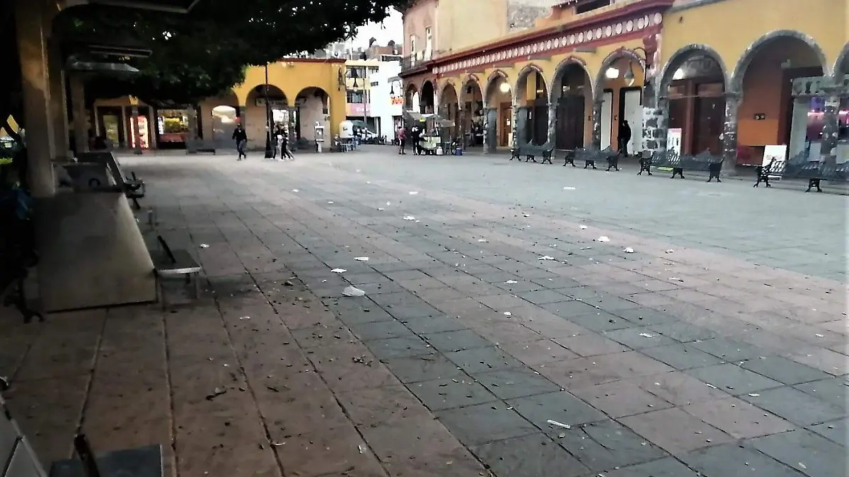 LLENAN JARDIN PRINCIPAL CON BASURA (1)