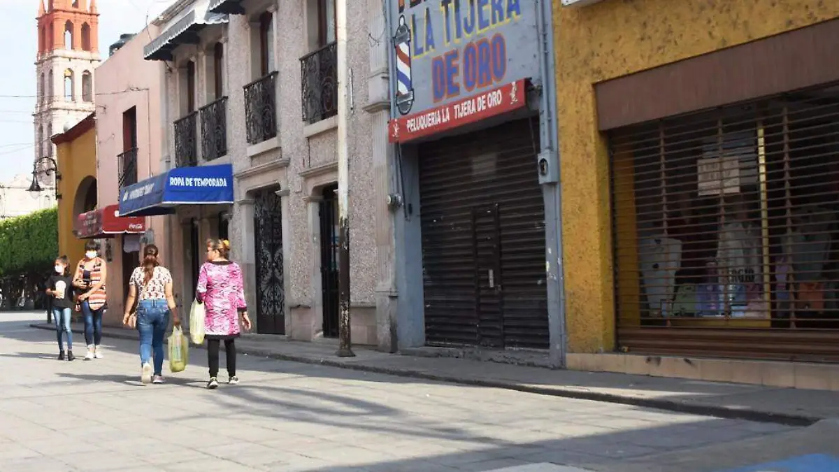 SIGUEN AFECTACIONES A COMERCIOS FIJOS DEL CENTRO (1)