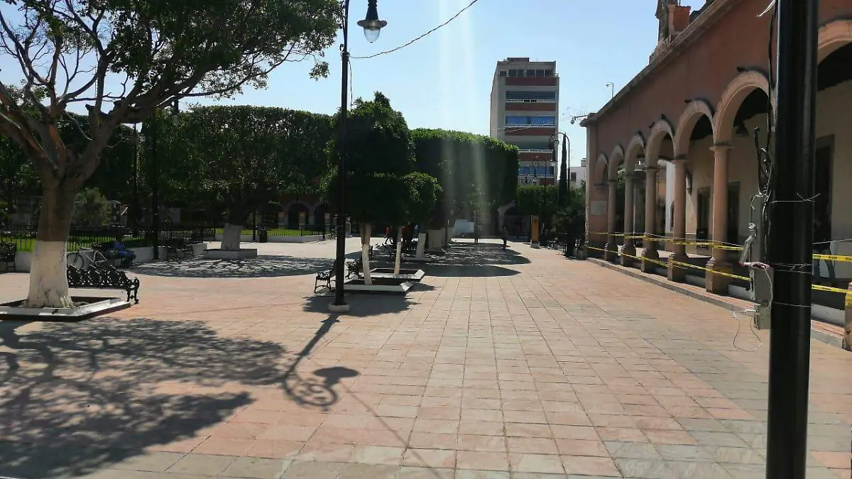 NO HUBO ROBO DE MOBILIARIO PÚBLICO EN EL CENTRO DE LA CIUDAD