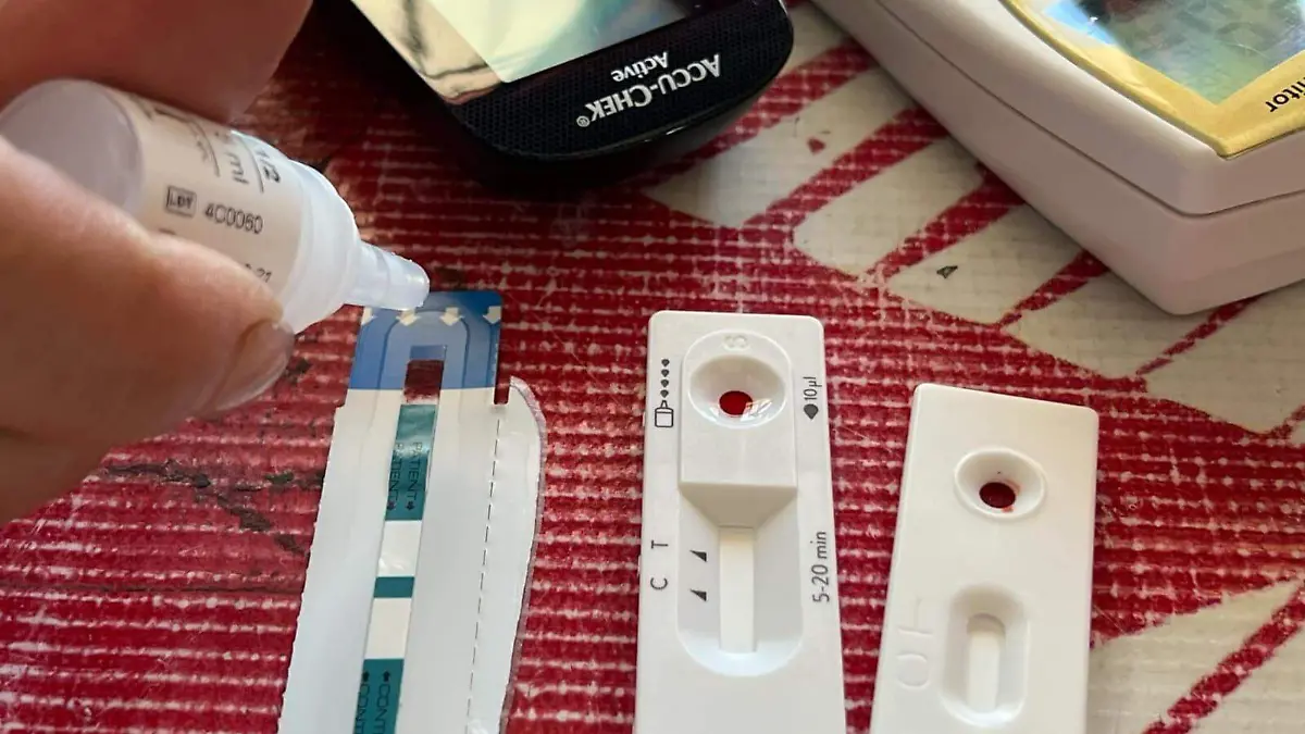 Prueba rápida contra el VIH