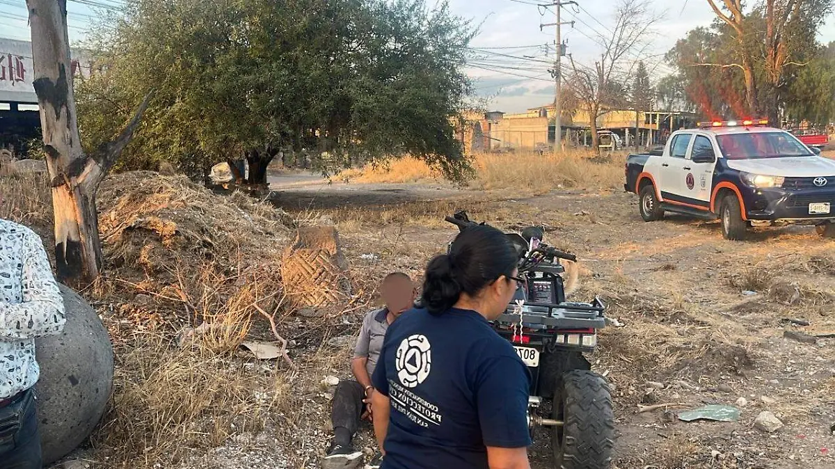SJR POLI ACUDIERON SOCORRISTAS
