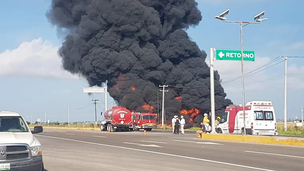 incendio ducto de pemex