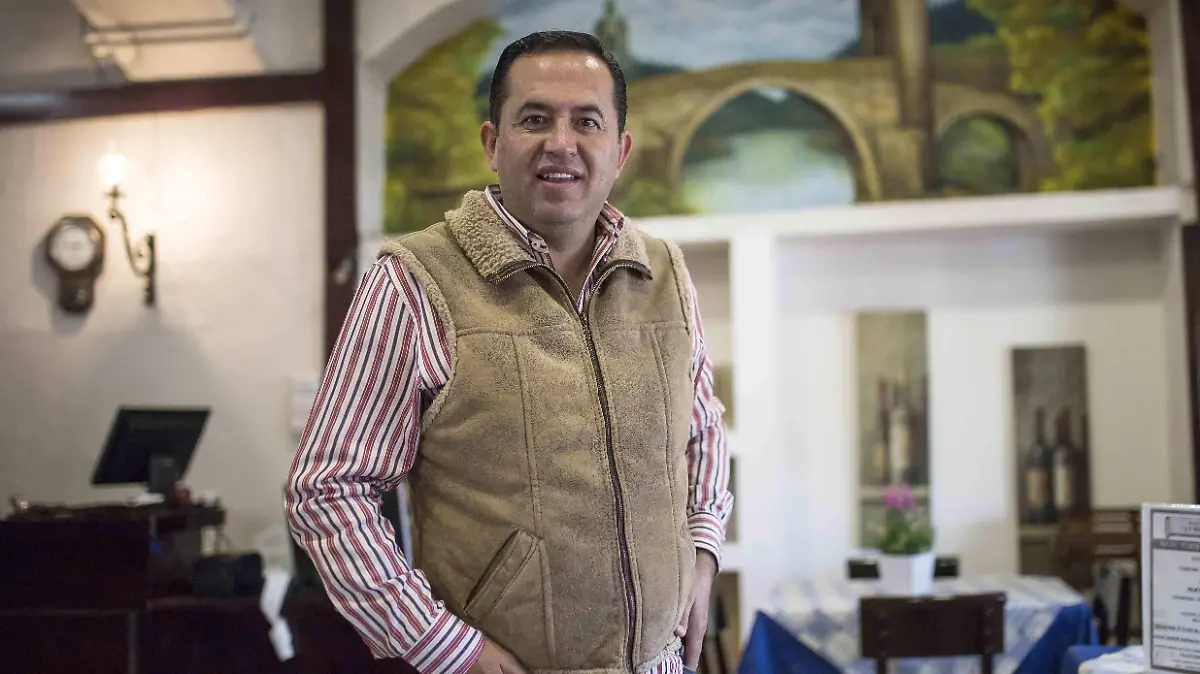 Candidato a la presidencia municipal por el Partido Revolucionario Institucional (PRI), Gerardo Sánchez Vázquez.